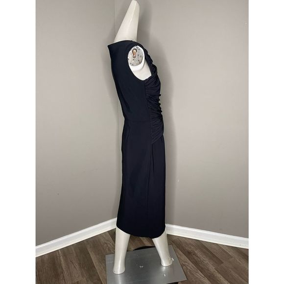 NWT Chiara Boni La Petite Robe Audrine Ruched Cutout Bodycon Dress $695 - Picture 4 of 7